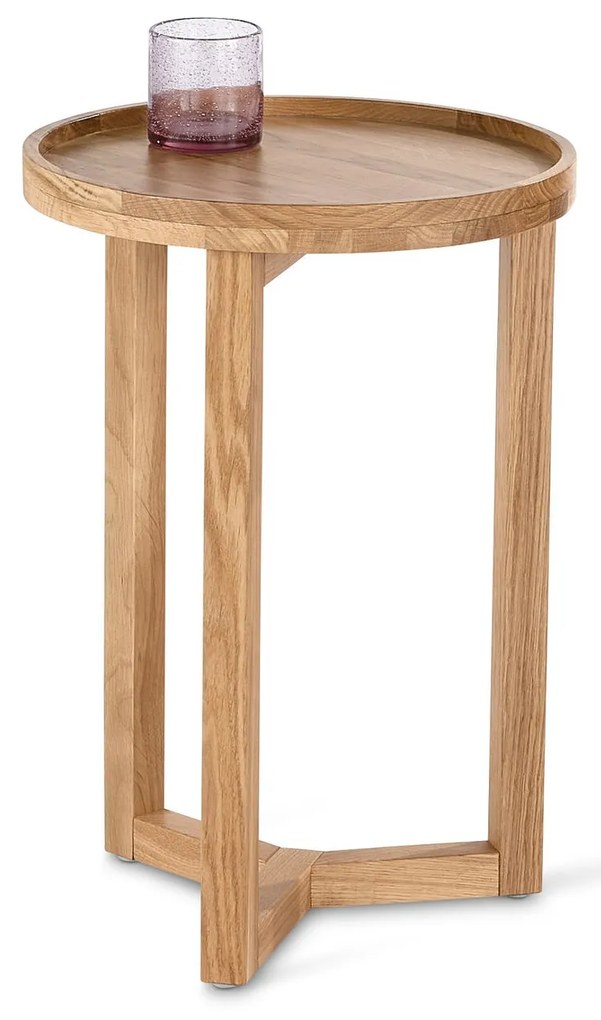 Odkladací stolík, okrúhly
