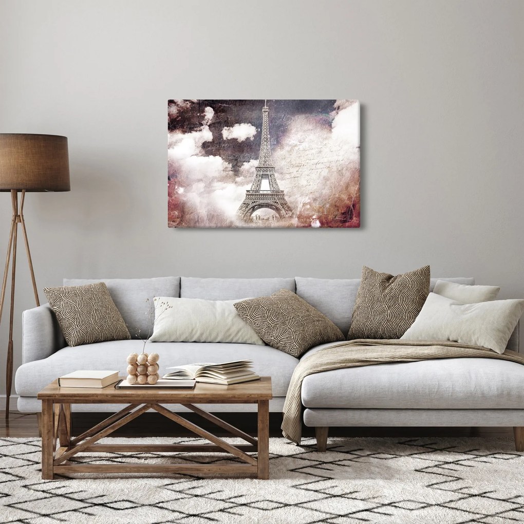 Obraz - Eiffelova veža, Paríž, Francúzsko (90x60 cm)