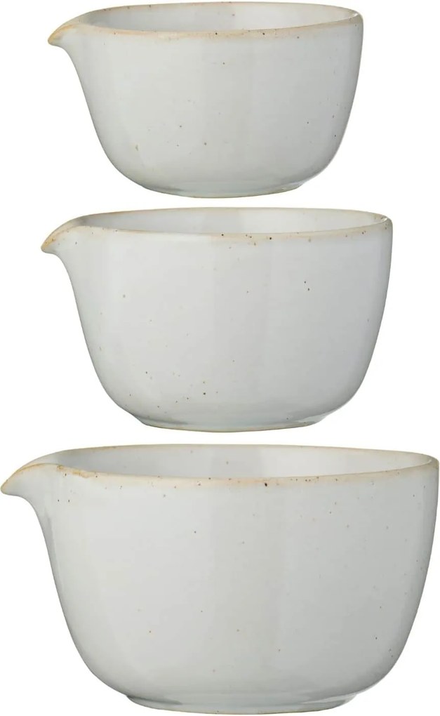 Ib Laursen Keramická miska s nálevkou Natural S