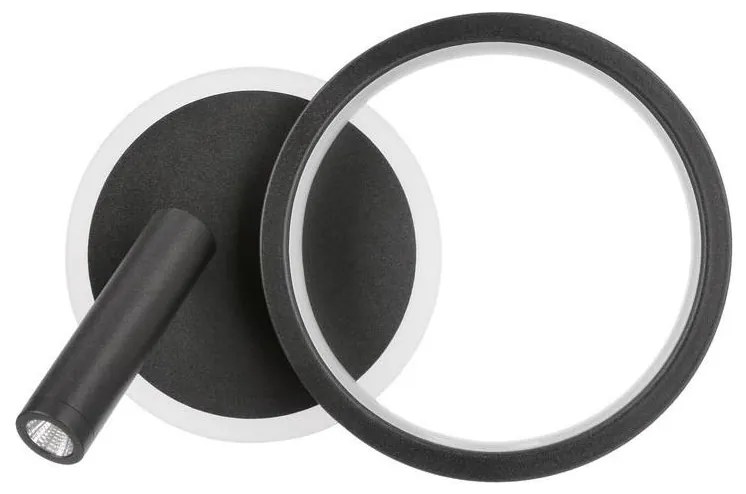 LED nástenné bodové svietidlo MONET LED/16W/230V čierne