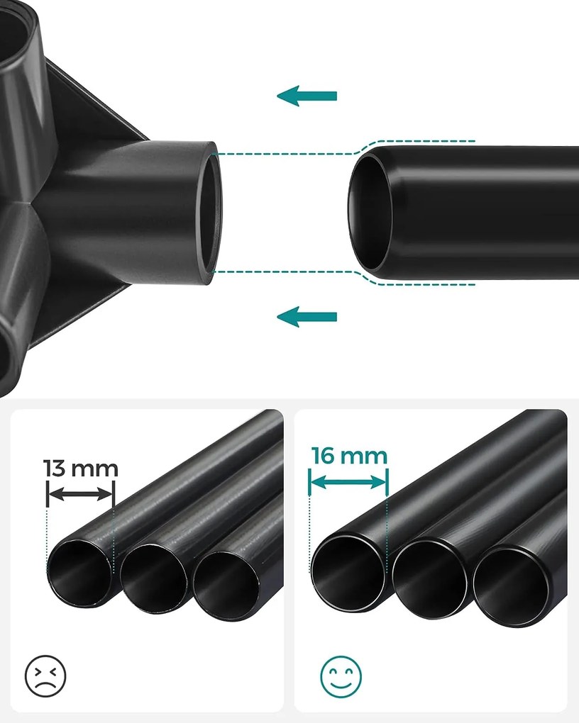 Textilná šatníková skriňa 150 cm tmavomodrá