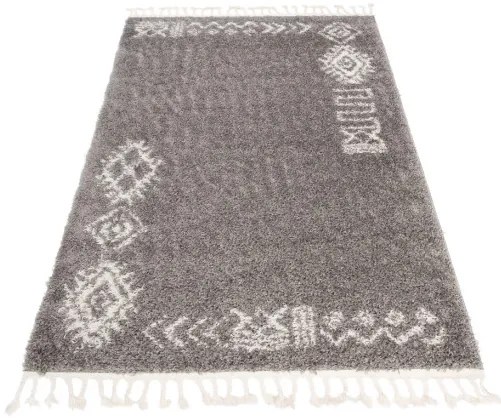 Koberec BOHO G939B tmavosivý