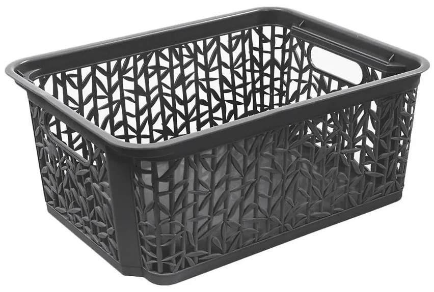 Košík Bamboo antracit