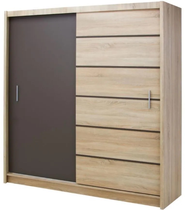 Skriňa Sevilla 203 Dub Sonoma/Lava