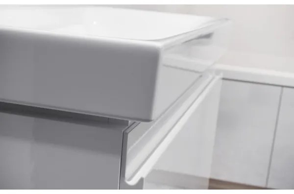 Cersanit S929-010 - Kúpeľňová skrinka pod umývadlo MODUO 57x59,5 cm biela