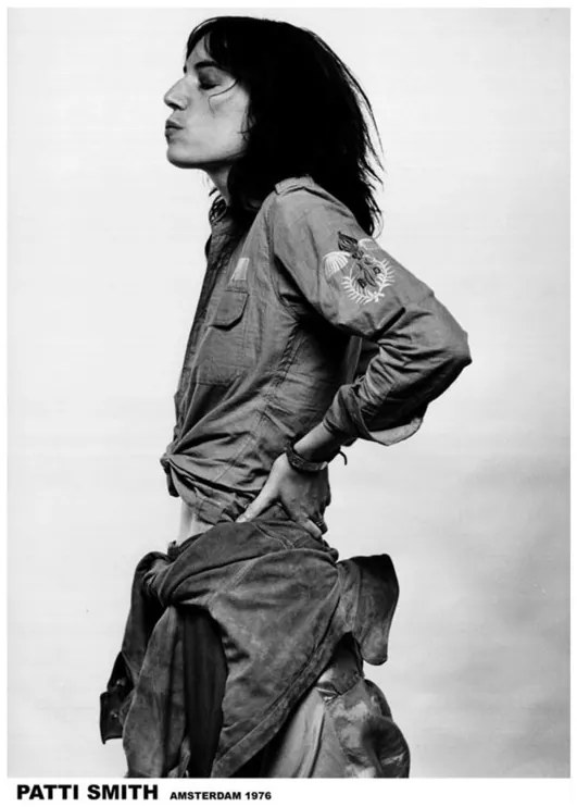 Plagát, Obraz - Patti Smith - Amsterdam ’76, (59.4 x 84 cm)