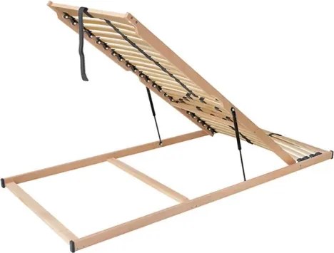 Výklopný lamelový rošt z prednej strany Star P 90x200 cm%