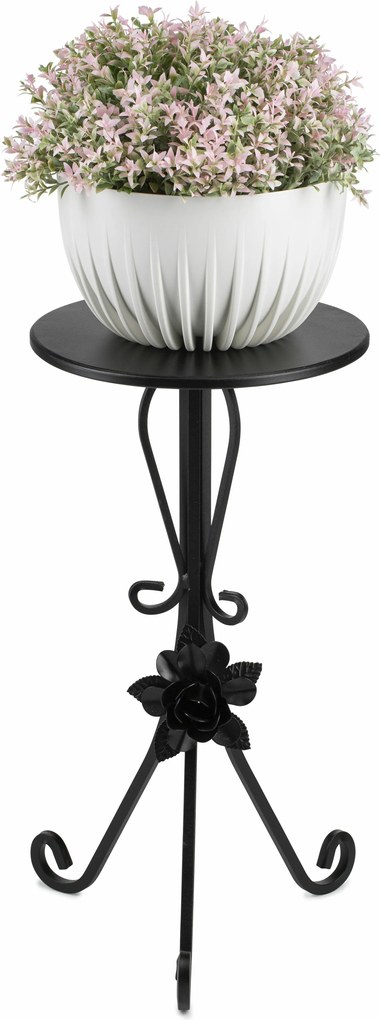 STOJAN NA KVETINÁČ BROSE 55X38 CM ČIERNA