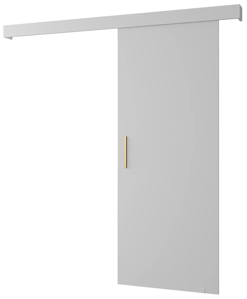 Posuvné dvere 80 cm Slavdro 1 (biela matná). Akcia -6%. Vlastná spoľahlivá doprava až k Vám domov. 1108783