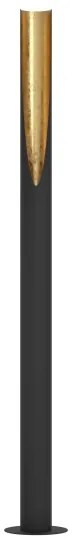 Eglo 39759 - LED Stojacia lampa PREBONE 1xGU10/4,7W/230V čierna/zlatá