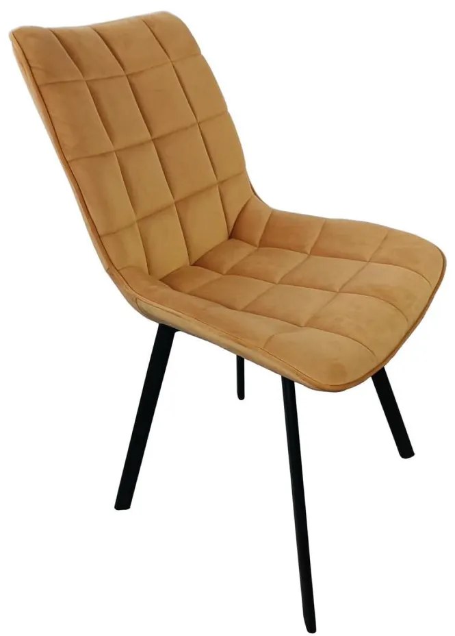 Jedálenská stolička ADINA žltá