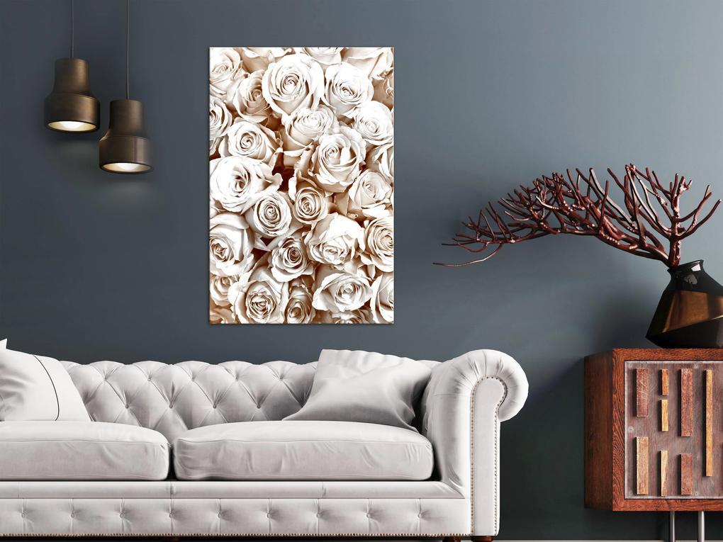Artgeist Obraz - Rose Garden (1 Part) Vertical Veľkosť: 40x60, Verzia: Standard