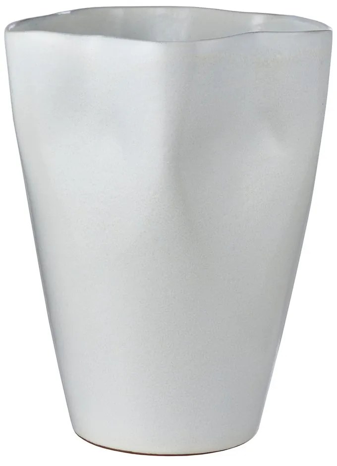 ORGANIC Váza 30 cm - biela
