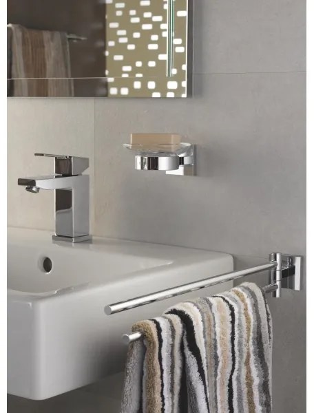 GROHE 40976000 - Držiak na uteráky START CUBE 438 mm lesklý chróm