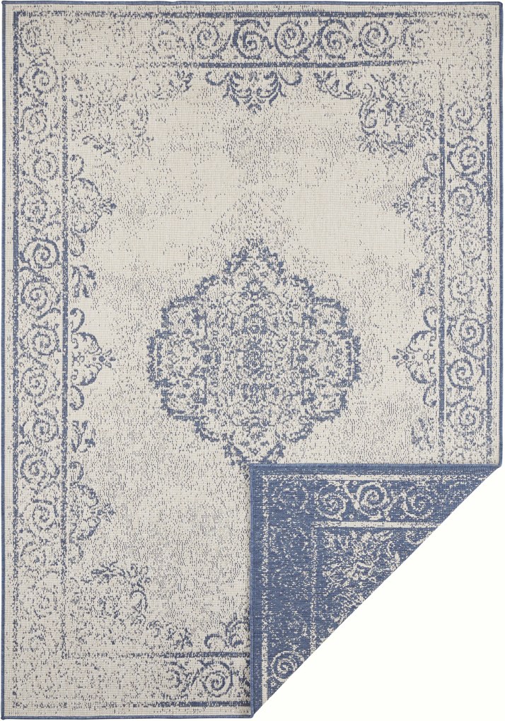 Bougari - Hanse Home koberce Kusový koberec Twin Supreme 103871 Blue/Cream - 200x290 cm