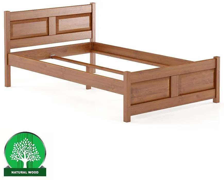 Posteľ buková LK109–140x200 cherry