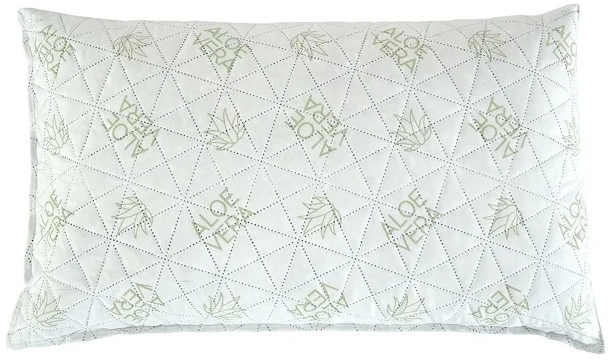 Anatomický vankúš VISCO LUXURY ALOE VERA 45x75 cm - ZIP taška