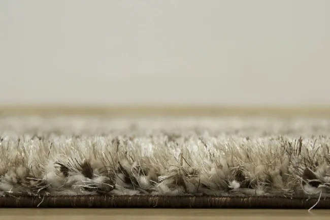 Koberec Shaggy Puffy P591 hnedý