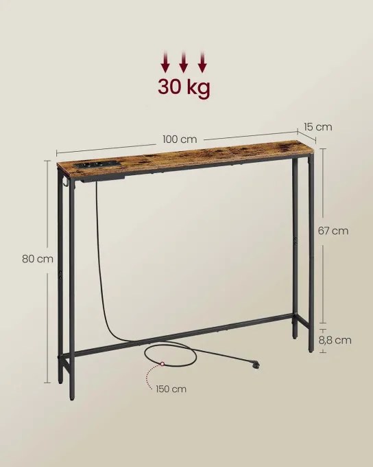 Konzolový stolík LNT079K02