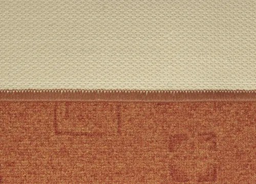 Koberce Breno Behúň JENA 84, šíře role 80 cm, oranžová, viacfarebná