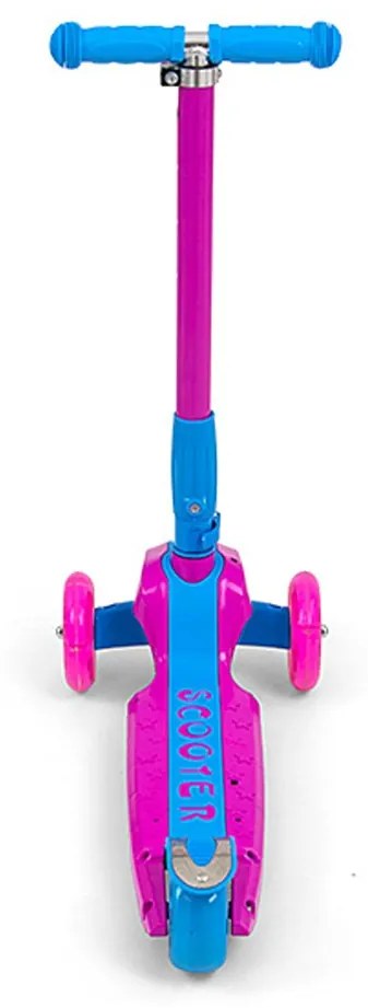 Detská kolobežka Milly Mally Magic Scooter pink-blue