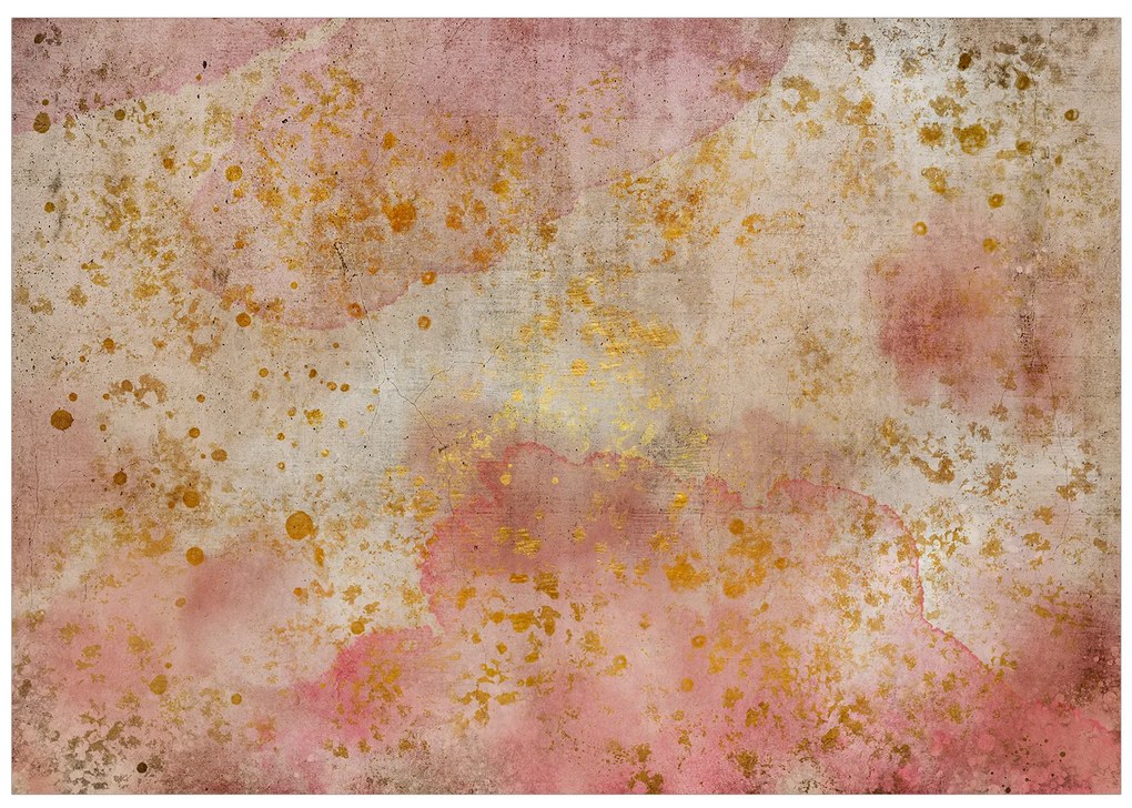 Artgeist Fototapeta - Golden Bubbles Veľkosť: 100x70, Verzia: Standard