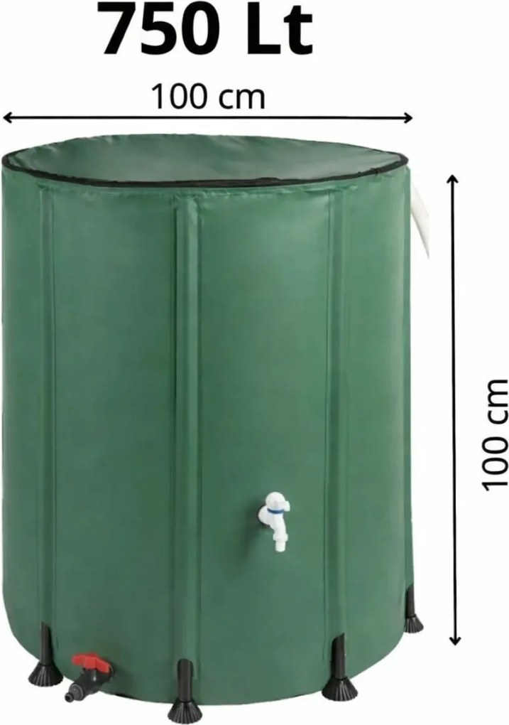 ASIST smart garden Skladací sud na vodu 750 l