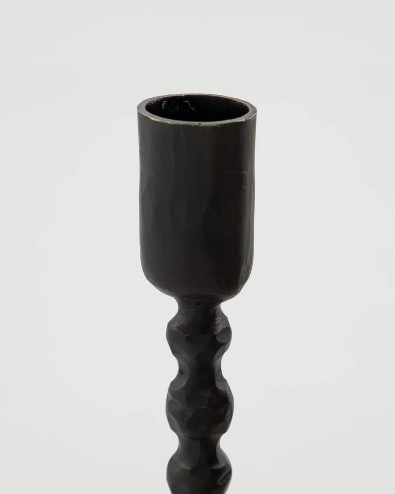 House Doctor Železný svietnik Mala Black 18,5 cm