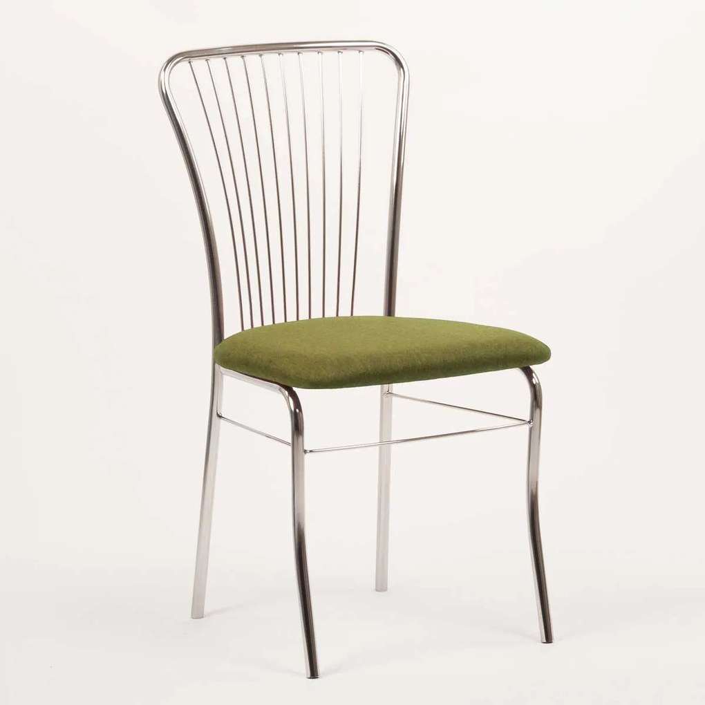 Stima Stolička IRINA chrom Vyberte látku ->: CARABU marrone 137