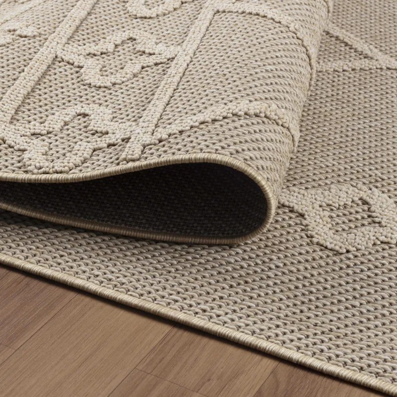 Ayyildiz koberce Kusový koberec Patara 4955 Beige – na von aj na doma - 200x290 cm
