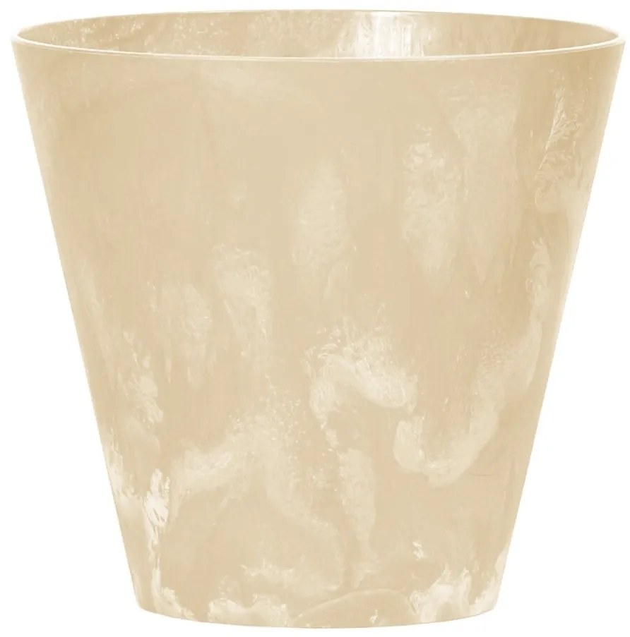 Prosperplast Kvetináč Tubi s efektom betónu a piesku, varianta 40 cm