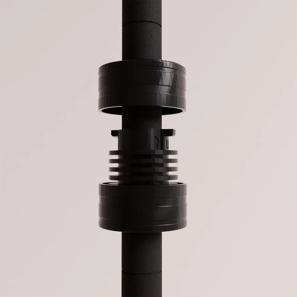 Kuchynský industriálny regál s 11 policami s príslušenstvom, 185x160x17,5/35 cm