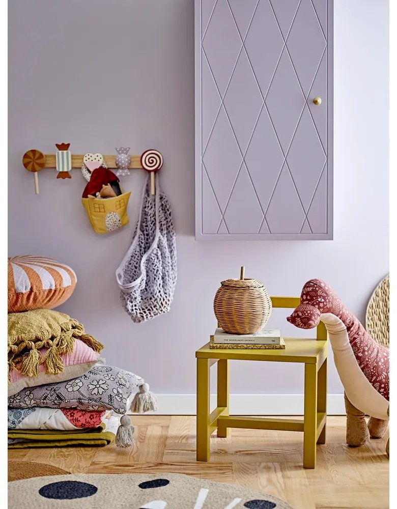 Fialová detská skrinka 40x80 cm Nell – Bloomingville Mini