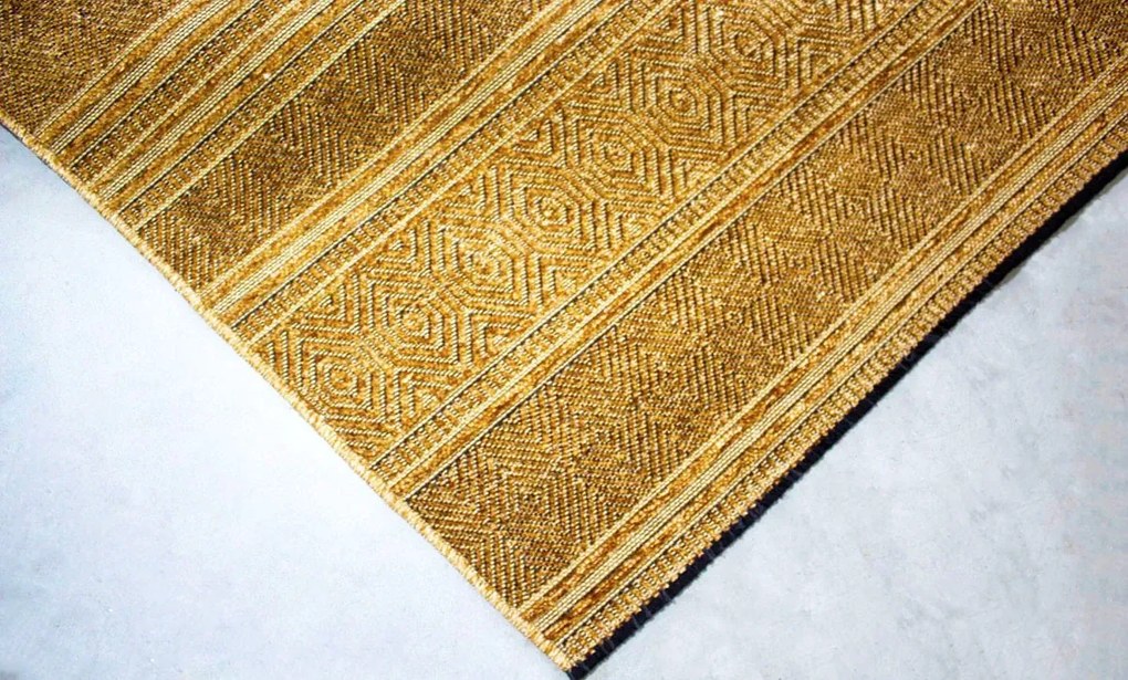 BE Koberec Saran G001 YELLOW – žltý obdĺžnikový Rozmer: 160x230 cm