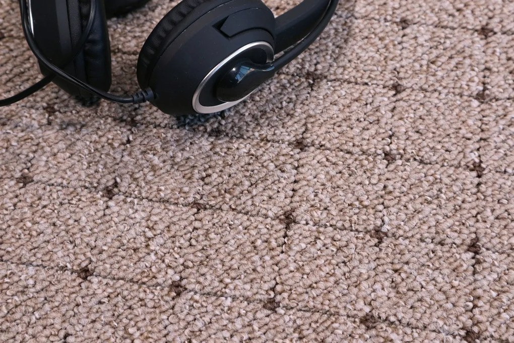 Condor Carpets, Koberec metráž Udinese béžový new - neúčtujeme odrezky z role, na mieru, šíře 2m,4m,na mieru, neúčtujeme odrezky, béžová, filc, chodba / predsieň