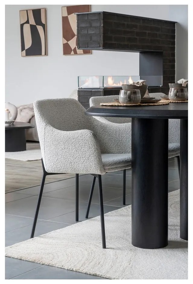Krémový ručne tkaný vlnený koberec 200x300 cm Surat – House Nordic
