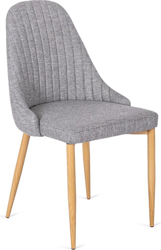 Čalouněná jídelní židle TORINO šedá