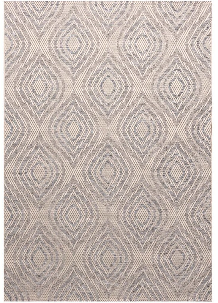 Koberec Breeze beige/raw/blue 200x290cm