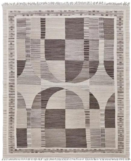 Diamond Carpets koberce Ručne viazaný kusový koberec Da Vinci III DESP P115 Brown Stone Mix - 120x170 cm