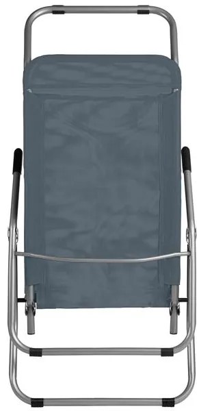 Ležadlo NILS Camp NC3017 - sivé