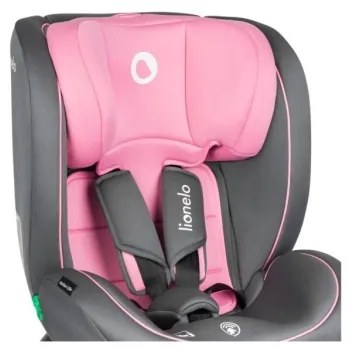 Lionelo - Autosedačka BASTIAAN i-Size 40-150 cm sivá/ružová