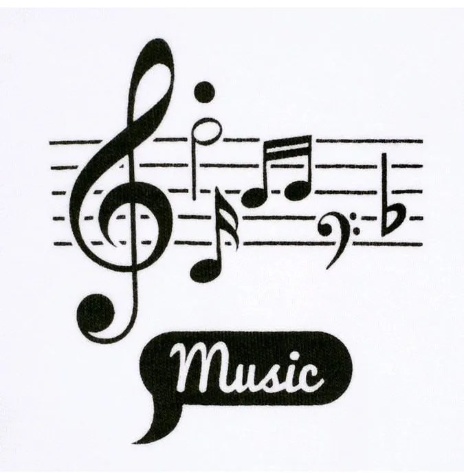 Dojčenská bavlnená košieľka New Baby Music, vel. 68 (4-6m)