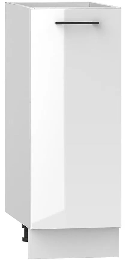 Kuchynská skrinka Oscar D30 Pl biely lesk/biela