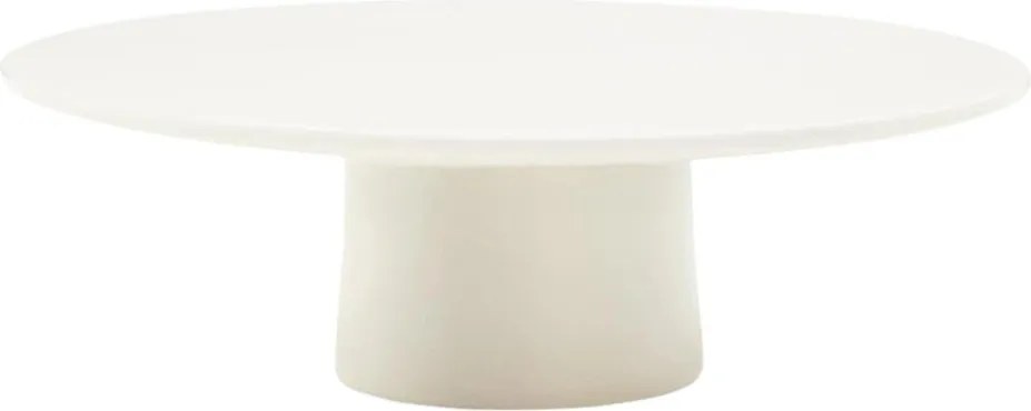 Betónový okrúhly Záhradný konferenčný stolík ø 110 cm Albanella – Kave Home