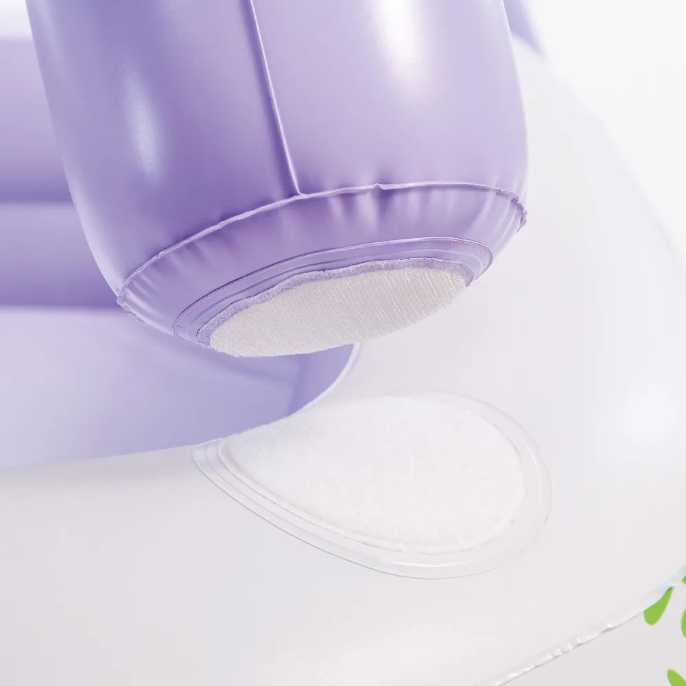 Nafukovací detský bazén so strieškou fialový INTEX 57470-DINO