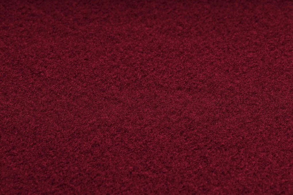 Protišmykový pogumovaný koberec RUMBA 1375 višňovo - červený