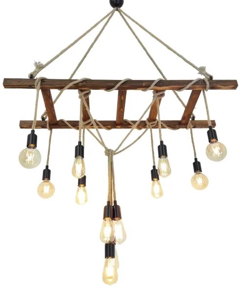Luster na lanku MERDIVEN 12xE27/40W/230V