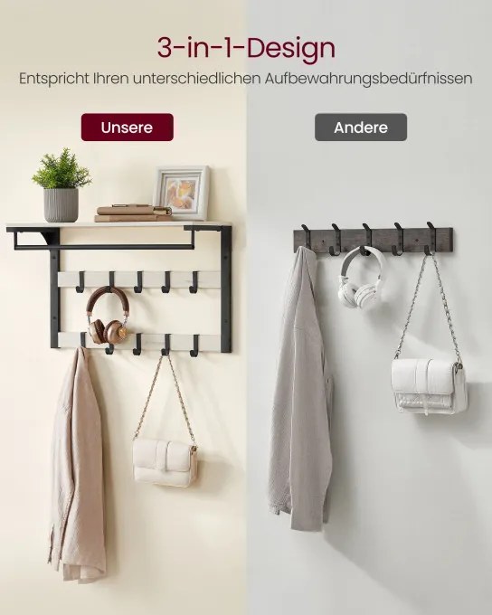 Nástenná polica LCR101W03