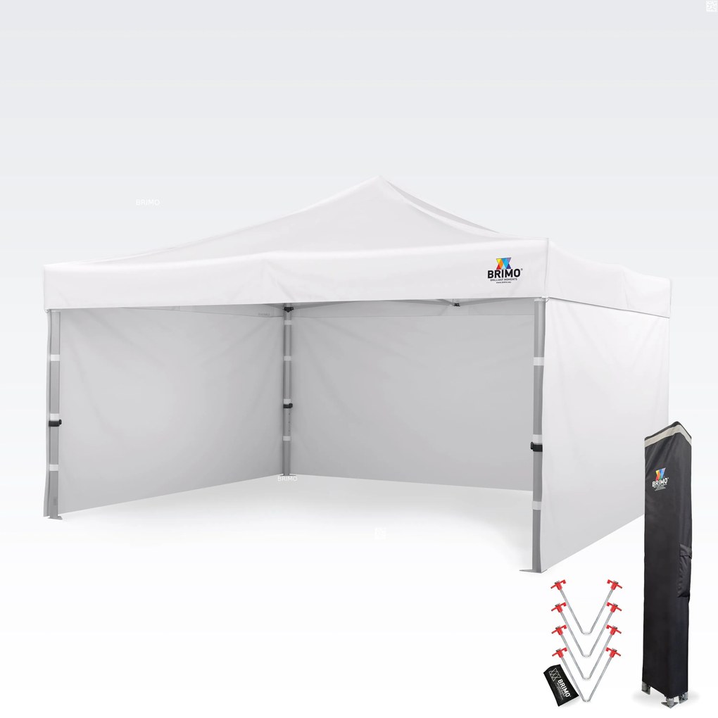 BRIMO Promo stan 4x4m - s 3 stenami - Biela 16