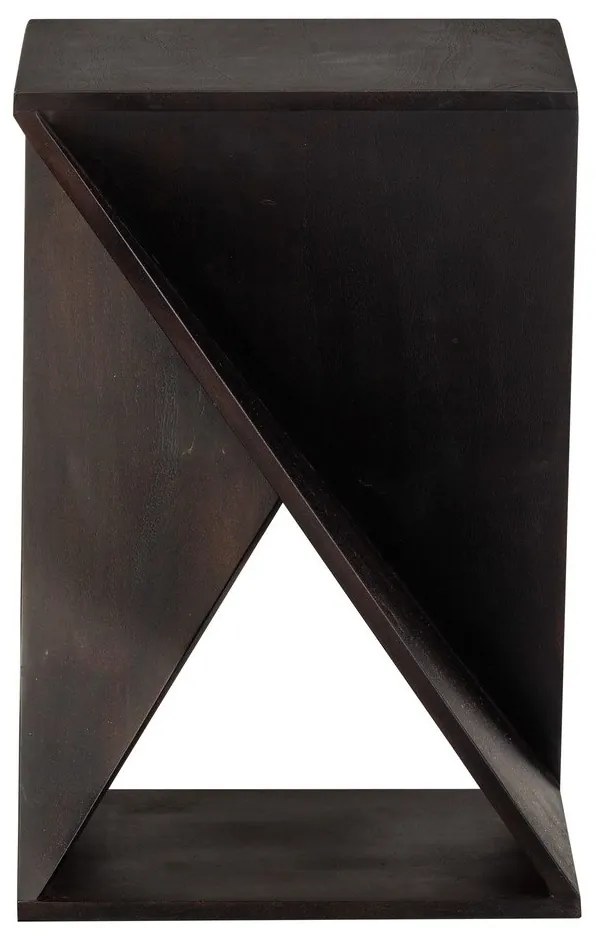 Odkladací stolík z masívu akácie 41x41 cm Ikem – WOOOD